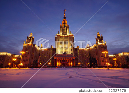 Main building of Moscow state University 22527576