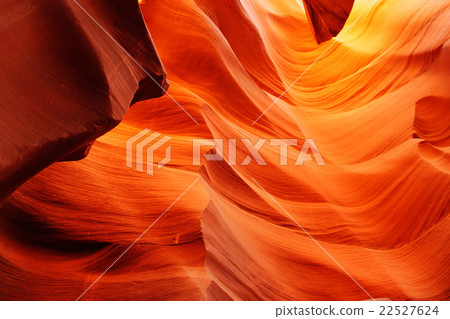 Lower Antelope Canyon in the Arizona, USA Lower Antelope Canyon in the Arizona, USA 22527624