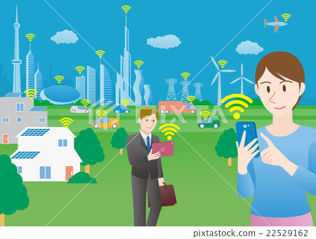 People who use Smart Terminals and Smart City People who use Smart Terminals and Smart City 22529162