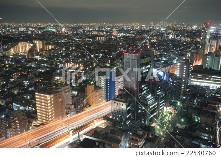 Night view in Tokyo 22530760