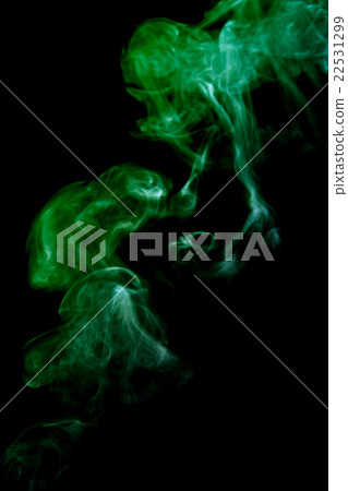Smoke-shaped Monster,black background 22531299