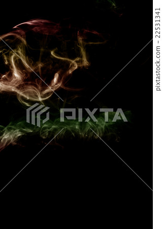 Smoke-shaped Monster,black background Smoke-shaped Monster,black background 22531341