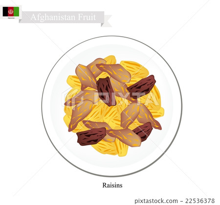 Raisins or Dried Grape,  Snack in Afghanistan 22536378
