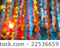 Abstract colorful crystal line 22536659