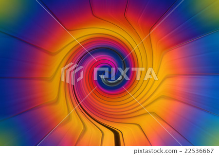 Abstract spin rainbow colorful 22536667