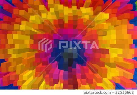 Abstract rainbow colorful art strips 22536668