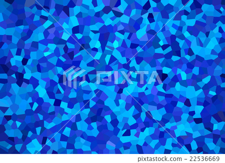 Abstract blue low polygon 22536669