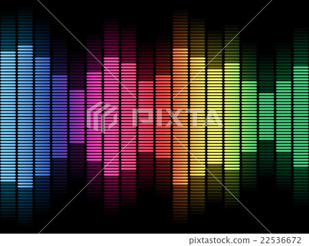 Rainbow Equalizer Wave 22536672