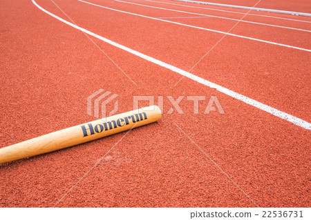 Baseball in the stadium Baseball in the stadium 22536731