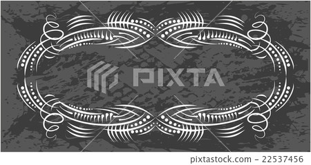 Decorative frame with pattern Decorative frame with pattern 22537456