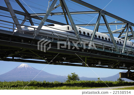 N 700系列新幹線穿越富士河 22538554
