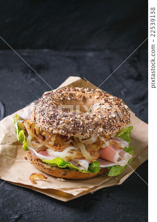 Whole Grain bagel Whole Grain bagel 22539138