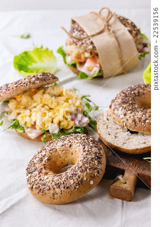 Whole Grain bagels Whole Grain bagels 22539156