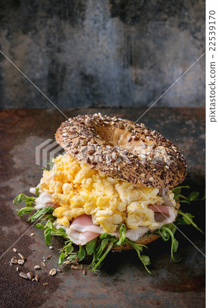 Whole Grain bagel Whole Grain bagel 22539170