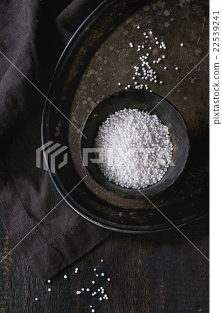 Uncooked tapioca pearls 22539241