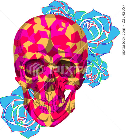 human skull bones skeleton dead 22542057