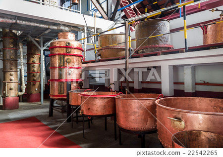 Old oven of rum factory in Porto da Cruz, Madeira 22542265