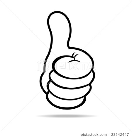 Vector of cartoon hand Vector of cartoon hand 22542447