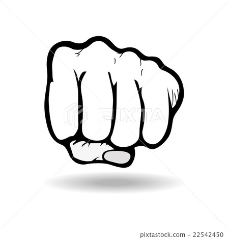 Vector of cartoon hand Vector of cartoon hand 22542450