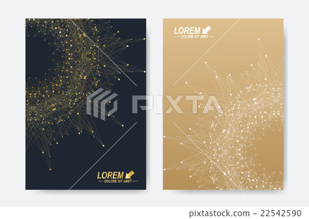 Modern vector template for brochure, Leaflet Modern vector template for brochure, Leaflet 22542590