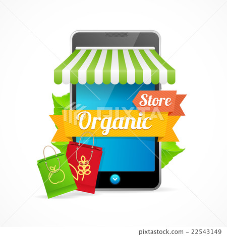 Phone Mobile Store On-line. Vector - Stock Illustration [22543149] - PIXTA
