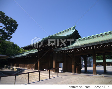 The gates of Meiji Shrine The gates of Meiji Shrine 22543196