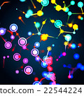 Molecular structure and communication concept 22544224
