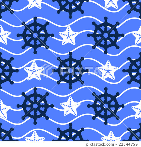 Steering Wheel seamless pattern Steering Wheel seamless pattern 22544759
