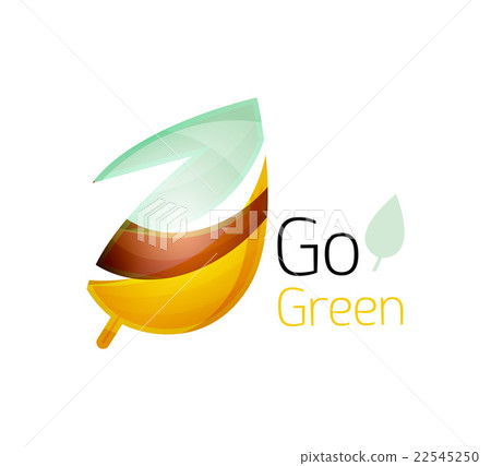 Minimalistic modern abstract leaf design, nature Minimalistic modern abstract leaf design, nature 22545250