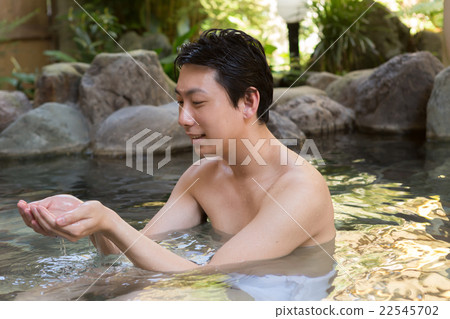 hot spring, spa, open-air bath 22545702
