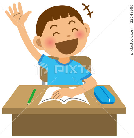 Elementary school boy Boys during class Elementary school boy Boys during class 22545980