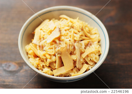 Cooked rice with eringi 22546196