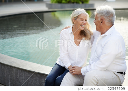 Senior couple in love Senior couple in love 22547609