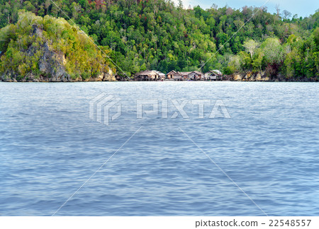 Small Village on Togean Islands. Indonesia. 22548557