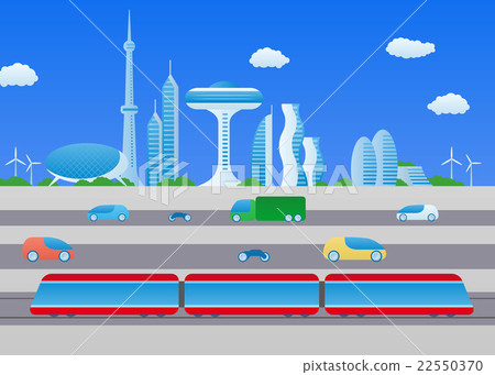 Light rail image Illustration 22550370