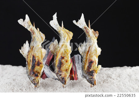 Salted grilled ayu grill image Salted grilled ayu grill image 22550635