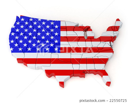 Map of the United States 22550725