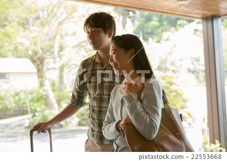 ryokan, japanese inn, heterosexual couple 22553668