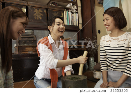Tea grinding experience Tea grinding experience 22555205