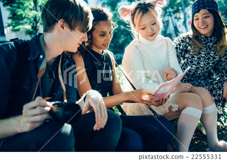 在原宿瞄準的外國人 22555331