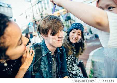 在原宿瞄準的外國人 在原宿瞄準的外國人 22555535