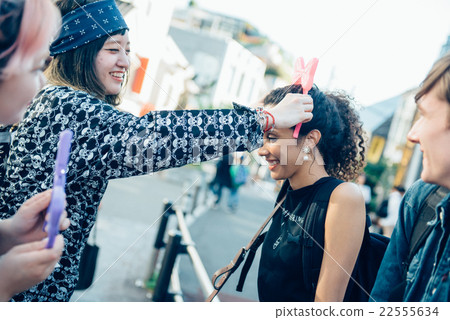 在原宿瞄準的外國人 22555634