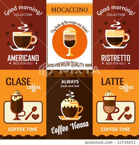 Set Of Six Coffee Posters 22556852