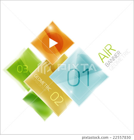 Multicolored squares with sample text Multicolored squares with sample text 22557830