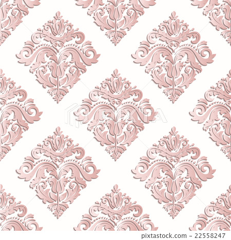 Floral Fine Seamless Vector Pattern 22558247