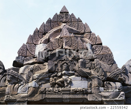 Roof ornament of Pimai ruins 22559342
