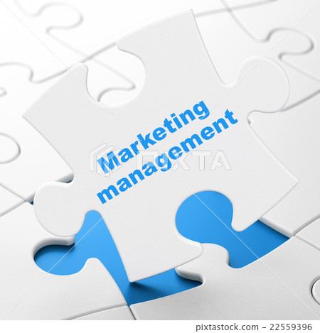 Advertising concept: Marketing Management on 22559396
