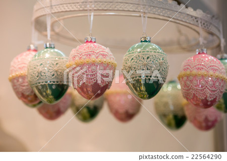 Easter toys on hair's-foot 22564290