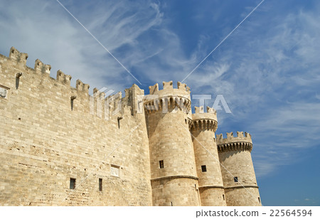 Rhodes Medieval Knights Castle (Palace), Greece 22564594