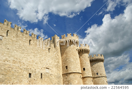 Rhodes Medieval Knights Castle (Palace), Greece 22564595